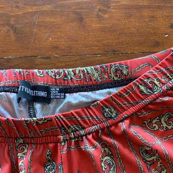 Detailed Wide Leg Lounge Pants - Picture 4 of 4